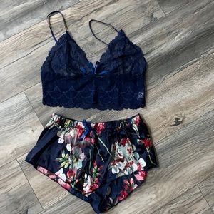 Lingerie short set